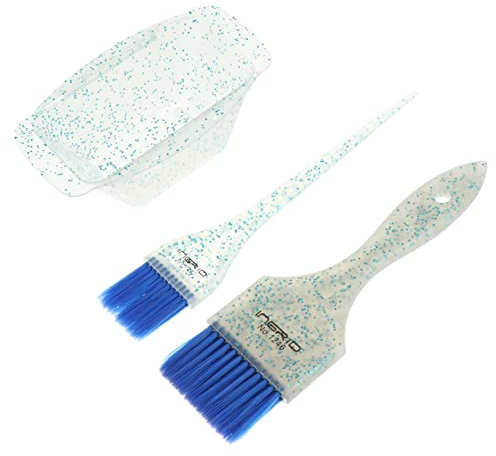 Ipetboom Haarfärbeset Schüssel Mit Flexiblen Borsten Pinsel Salon Färbewerkzeug Für Männer Frauen Leicht Zu Reinigen Professionelles Farbwerkzeug Für Zuhause Und Friseursalon