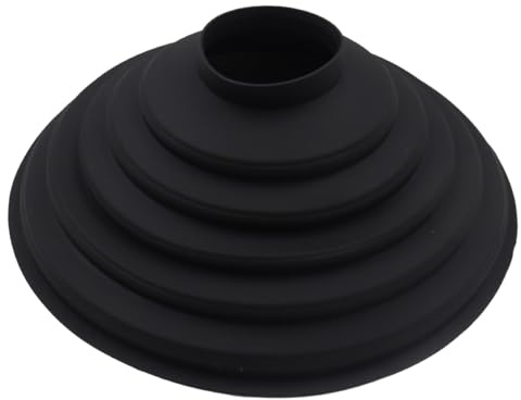 Gurtt Parasol de silicona para objetivos de cámara, compatible con objetivos DSLR y sin espejo de 50 a 70 mm