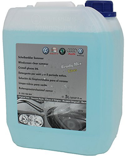 Detergente per parabrezza liquido originale VW Audi. Profumo misto limone in 5 litri