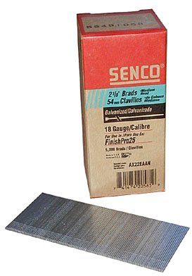 Senco 2 1/8 Length 18 Gauage Galvanized Brad Nails Box Of 5000 by Senco