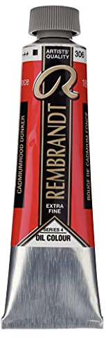 Rembrandt Tubetti di colori ad olio Rosso 40 ml Rosso cadmio intenso 306 (01053062)