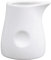 Olympia Whiteware Dimpled Milk Jugs 170ml Set of 6 - Reusable Mini Creamer Pitcher GM367