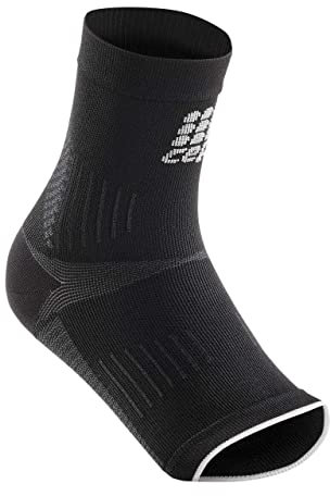 CEP Compression Plantar Sleeves Schwarz - Stützende bequeme Kompressionsbandage, Größe IV - Farbe Black - Grey