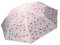 Sterntaler Kinder Unisex Regenschirm Kinder Taschenschirm Blumenwiese - Kinderschirm, Schultaschenschirm, mit reflektierendem Logo - beige