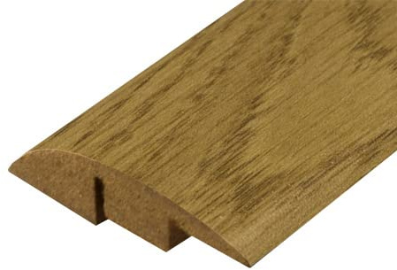 Laminate Wood Flooring MDF Threshold Strip Ramp Reducer Profile Door Bar Natural Oak Effect