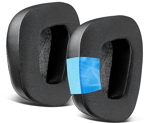 SOULWIT Cuscinetti Gel Raffreddamento Ricambio per Turtle Beach Stealth 600 Gen 2 USB/MAX, 600 Gen3 PC/PS/XB, 500 XB wireless cuffie,Cuscinetti con Schiuma di Isolamento Acustico