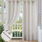 BTTO 2 Panels Outdoor Curtains for Patio Waterproof, Bohemian Pergola Curtains, Blackout Thermal Insulated Grommet Curtain for Gazebo, Porch, Indoor Living Room, Bedroom