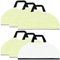 DLAIMI 6PCS Vacuum Mop Pads Replacement Compatible with Shark RV2610WA AV2610WA RV2620WD RV2610WFUS RV2410WD AI Ultra 2-in-1 Robot Vacuum,Washable Reusable Microfiber Soft Pads