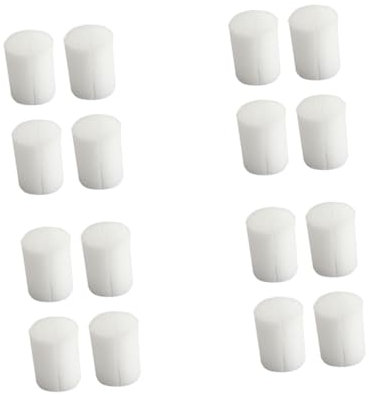 TOYANDONA 100 Esponjas Hidropónicas para Cultivo Jardinería Plantación Hidroponía Espuma Plántulas Sin Tierra Tapones Granja Fibra De Color Blanco Grande