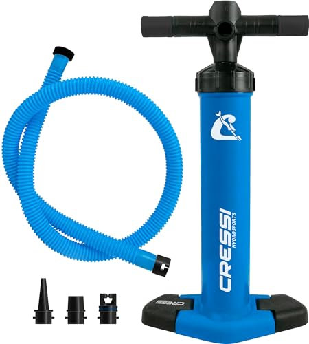 FEATHER HIGH PRESSURE INFLATION HAND PUMP BLUE 1100 CC