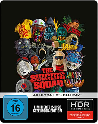 The Suicide Squad (2021) - Steelbook [Blu-ray]