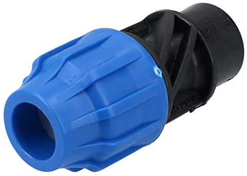 20mm x 1/2 MDPE Female Adapter Compression Coupling Fitting Water Pipe