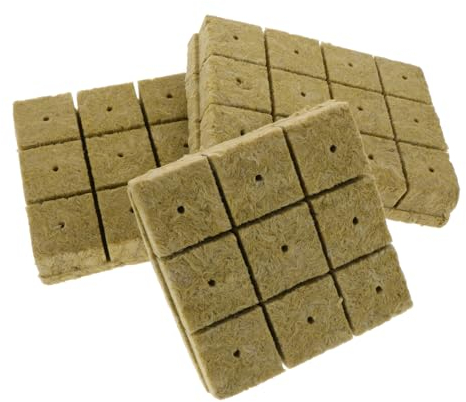 BESPORTBLE Steinwolle Anzuchtblöcke Hydroponik Pflanzenkeimstarter Pflanzsubstratwürfel Erdfrei Hohe Wasseraufnahme Atmungsaktiv Für Hydrokultur