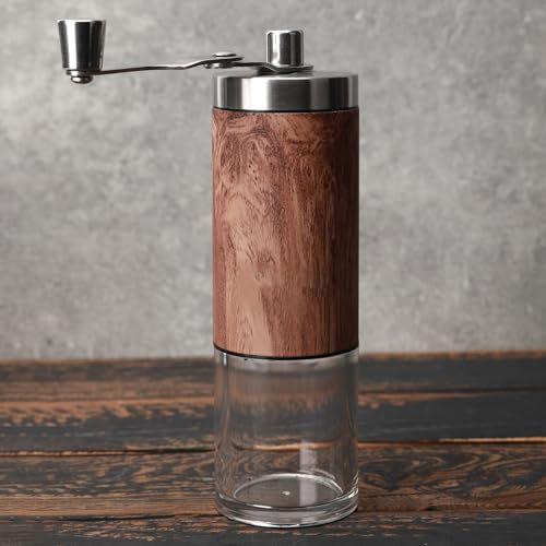 Generic Manual Coffee Grinder, Wood, Ceramic, Grinding