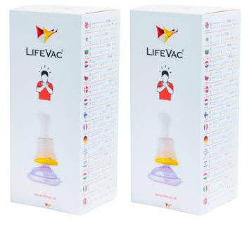 LifeVac® Duo pack - Dos dispositivos médicos antiatragantamiento