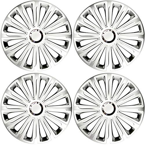 Sakura TRENDRCBS15 Copricerchi Set di 4 Misura Universale, Trend, 15