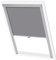 vidaXL Verdunkelungsrollo Verdunkelung Dachrollo Dachfensterrollo Grau 104