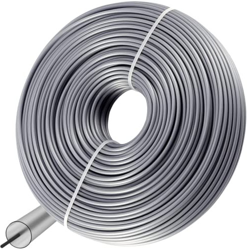 GARDENIX Filo per decespugliatore rinforzato, 3,0 mm x 50 m, rotondo, filo di nylon
