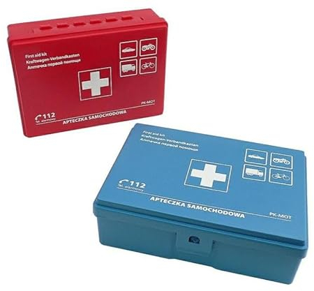 CARCOMMERCE KFZ Erste Hilfe Set mit Verbandkasten Verbandskasten für Auto LKW First Aid Kit 80255