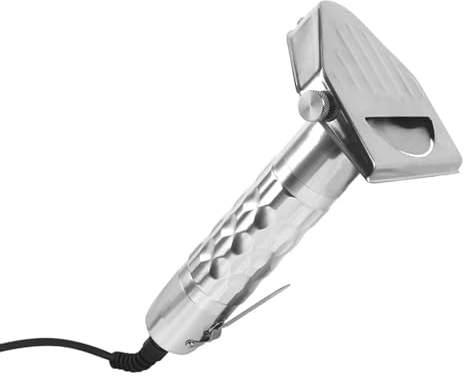NGARY Cortador De Shawarma Comercial, Cortador De Kebab Eléctrico De 80 W, Cuchillo De Kebab Eléctrico Profesional Shawarma Doner, 0~6 Mm De Espesor Ajustable, para Cortar Kebab Turco Cordero Pavo