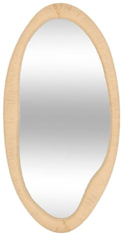 Atmosphera - Miroir Corde Organique Laia Beige h114cm