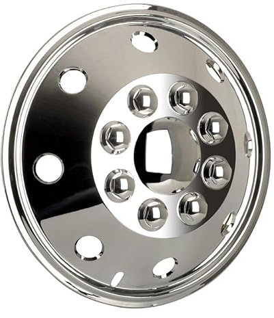 Radabdeckung aus Chrom in 16“ Zoll universell passend für Wohnmobile, PKW und Transporter- 1 Stück