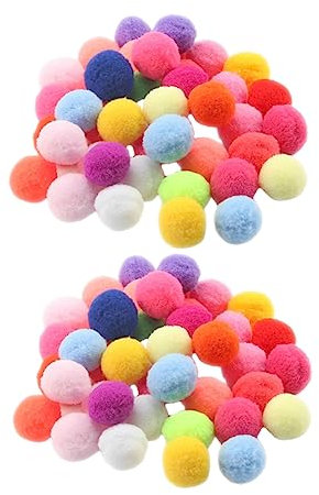 Yardenfun 2 Pezzi Decorazioni Palla Fluffy Appesi per Cameretta e Feste Palline per Compleanni e Decorazioni Fotografica