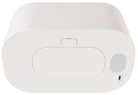 AMONIDA Calentador Inteligente de Toallitas para Bebés con Temperatura Ajustable, Calentador de Calor Constante, de PP con Diseño Liviano, Ideal para Toallitas Infantiles para Automóviles (WHITE)