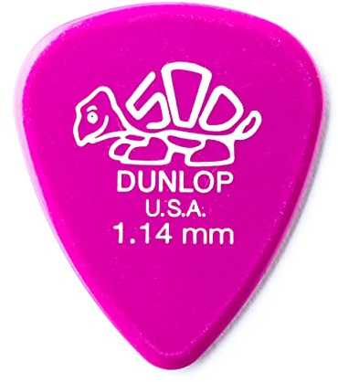 Jim Dunlop Delrin 500 Pick 1.14MM - 12 Pack