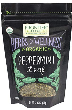 Frontier Co-op Organic Cut and Sifted Peppermint Leaf 2.05oz
