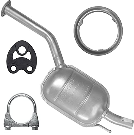 Adamot Mitteltopf Auspuff Mittelschalldämpfer für Mercedes 190 W201 1.8 2.0 2.3