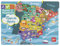 APLI Kids 18893 Magnetisches Puzzle, Karte von Spanien, Set mit 50 Magneten zum Erlernen der Geographie Spaniens, für Kinder ab 5 Jahren