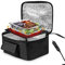 Tyenaza Portable Oven, Portable Mini Car Microwave Electric Oven with 12V Vehicle Plug Fast Heating Picnic Box for Travel Camping Food Cooking