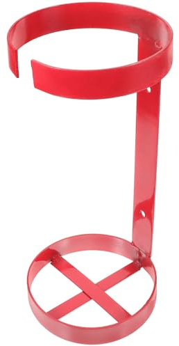 Uonlytech Support Métallique pour Extincteur 5-6Kg Montage Mural Simple Adapté aux Voitures et Utilitaires