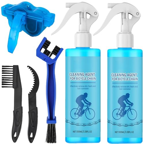 Bicycle Chain Cleaning Device, Bicycle Chain Cleaner Set, Chain Cleaning Device, Bicycle Chain Cleaning Kit, Bicycle Chain Cleaner, Bicycle Chain, Cleaning Scrubber Brush Tool