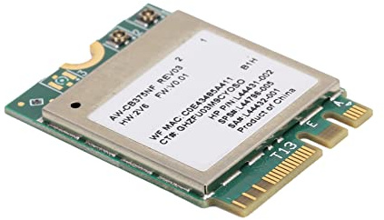 Yinhing RTL8822CE Wi Fi-modul 802.11a/b/g/n/ac Band 2.4/5.0GHz med 5.0 M.2 NGFF-kort Kompatibel med 10