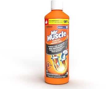 Mr Muscle Gel Limpia Tuberías, 1L