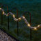 Lights4fun 5m Micro LED Lichterkette Seil Timer batteriebetrieben Innen - und Außenbereich Seil Lichterkette Batterie Naturkordel mit Leuchtdraht Juteseil Lichterkette Tau Seil