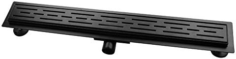 S SIENOC Desagüe ducha 70CM,Canaleta Ducha, Canaleta de desagüe de acero inoxidable extremadamente plano- Rejilla de ducha de desagüe de suelo de baño de acero inoxidable baño largo invisible