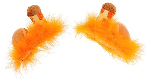 SOLUSTRE 2stücke Abnehmbare Cartoon-Ohr Helmdekorationen Für Damen Motorrad Skihelm Zubehör Lustiges Helm-Ornament Vielfältig Einsetzbar Und Sicher Fahrrad Motorrad Scooter Helmen