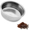 Filtro per caffè da 51 mm, in acciaio inox, filtro per caffè espresso, filtro per caffè, compatibile con Delonghi, cestello per filtro da caffè, accessorio per macchina espresso, 8-10 g (1 tazza)