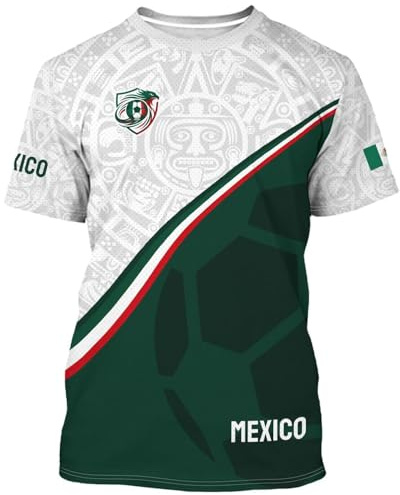 2026 W-M fotbollscup T-shirt Herr Dam Kortärmad Tryckt Fanskjorta Andningsbar Snabbtorkande Sport Fritidsfan Skjorta Sport Casual Triko Fotbllarskjortor, XL