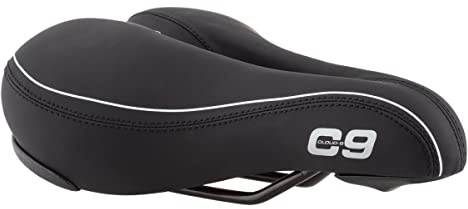 Cloud-9 Sunlite Bicycle Non-Suspension Comfort Saddle, Comfort Select, Tri-color