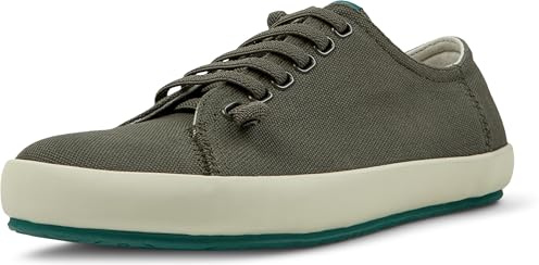 Camper Peu Rambla Vulcanizado 18869, Zapatillas Hombre, Verde Medio 114, 42 EU