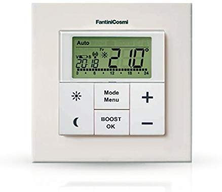 Fantini Cosmi C801 Cronotermostato Wireless Settimanale da Abbinare ai Termostati