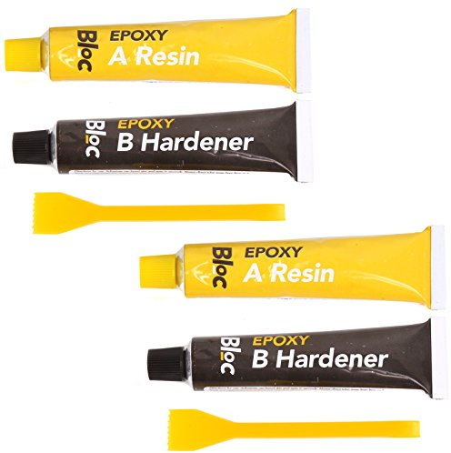 White Hinge Limited 30Pc Epoxy Resin Super Glue & Hardener Quick 5 Minute Dry Extra Strong Hold Glass, Ceramic, Tile, Metal, Plastic Etc Adhesive