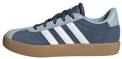 adidas VL Court 3.0 Shoes Kids Schuhe, Preloved Ink/Cloud White/Wonder Blue, 37 1/3 EU