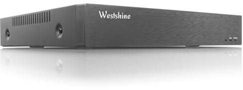 WESTSHINE 8 canaux 5M-N CCTV DVR, 8CH Hybrid 5-en-1 AHD/TVI/CVI/CVBS/IP Surveillance DVR,H.265+ Enregistreur Video Surveillance, Accès Distance, Détection Personne/Véhicule Sortie 4K(sans Disque Dur)