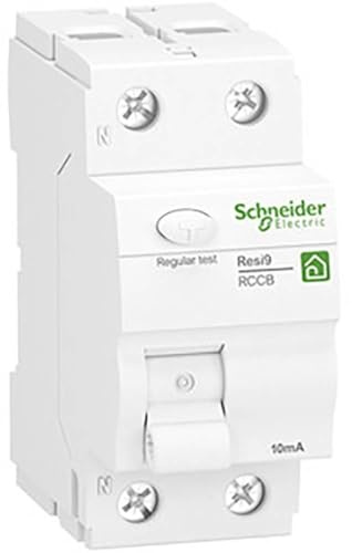 Schneider Electric FI-Schutzschalter Resi9, 2-polig, 25A, 10mA, Typ A, Artikelnummer R9R26225