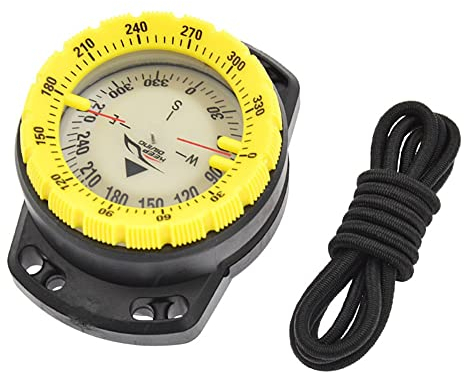 Für FACULX Dive für Kompass, wasserdicht für Kompass für Tauchen, Camping, Kajakfahren und Outdoor-Sportarten